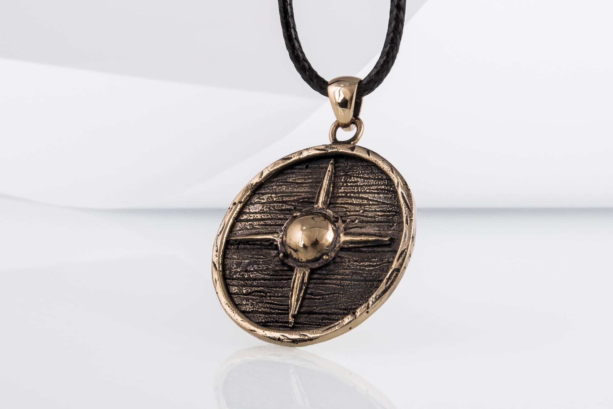Rollo Shield - Solid Bronze
