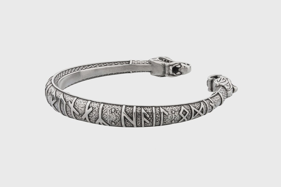Bracelet Ragnar - Argent massif - La Taverne du Viking