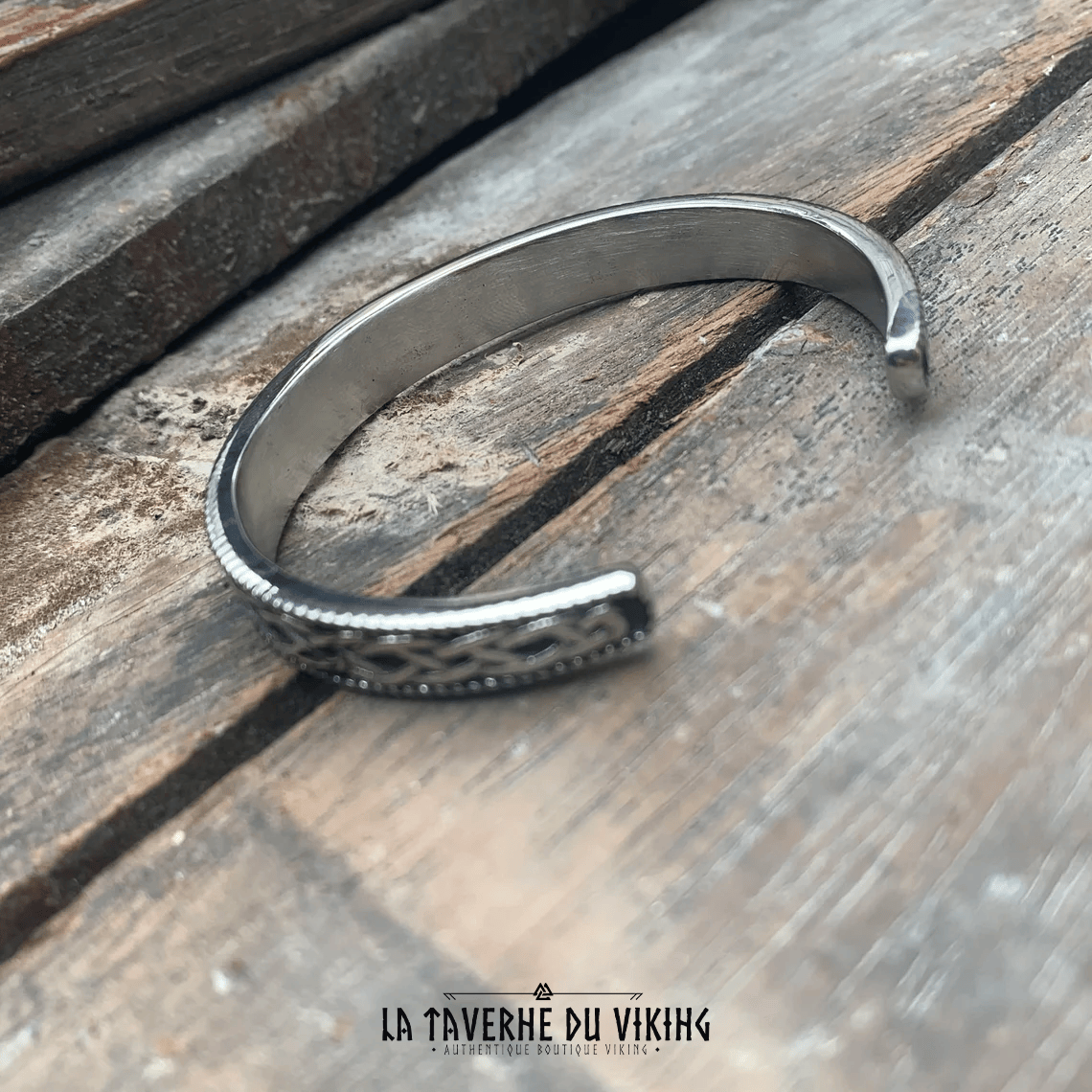 Bracelet Valknut - Acier Inoxydable - La Taverne du Viking