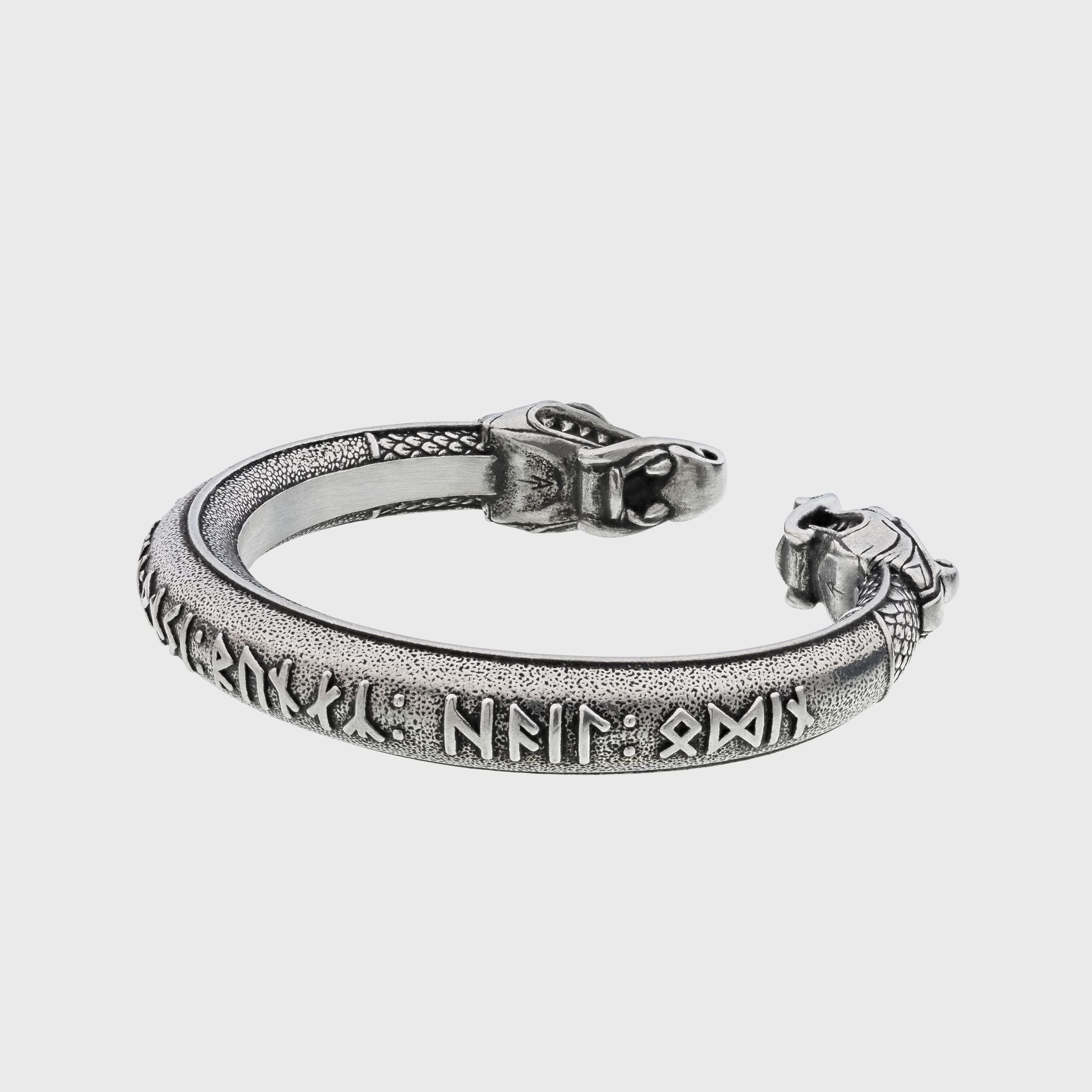 Bracelet Ragnar - Bronze Argent - La Taverne du Viking