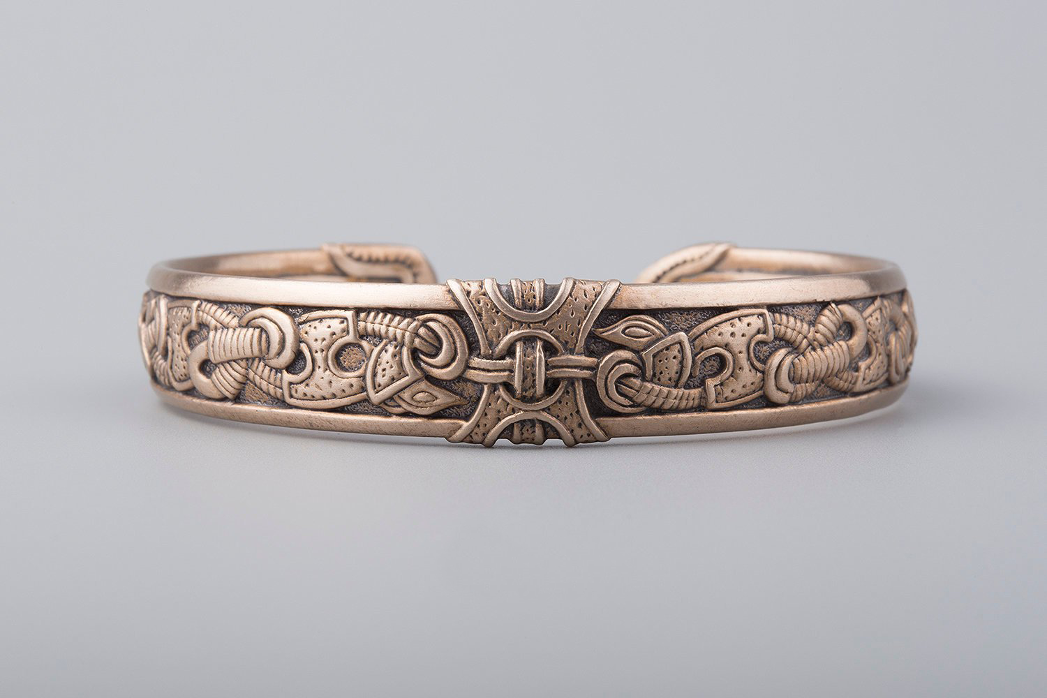 bracelet art JELLING - Bronze Massif La taverne du viking