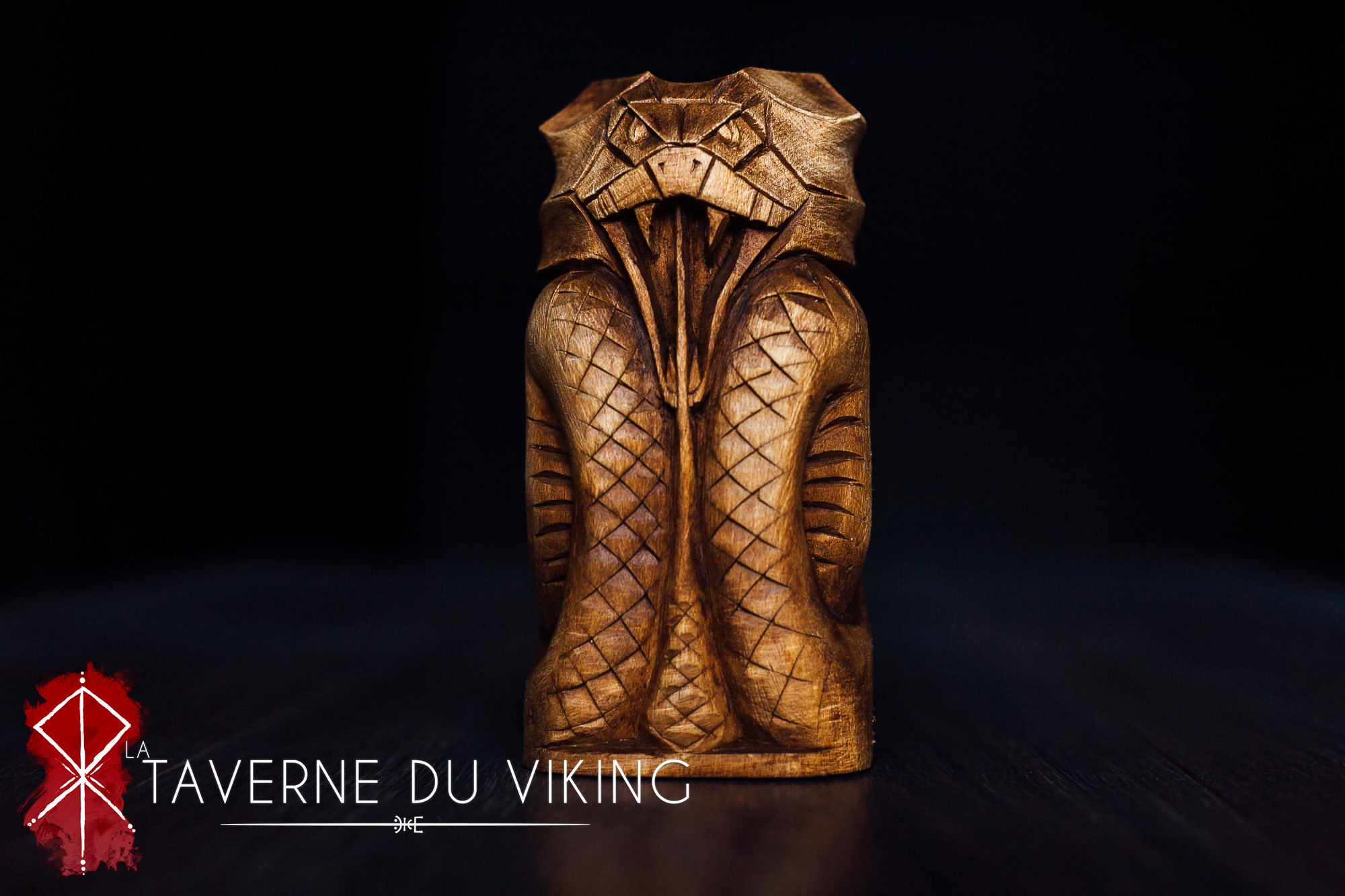 STATUETTE VIKING JORMUNGAND - Petite Taille - La Taverne du Viking