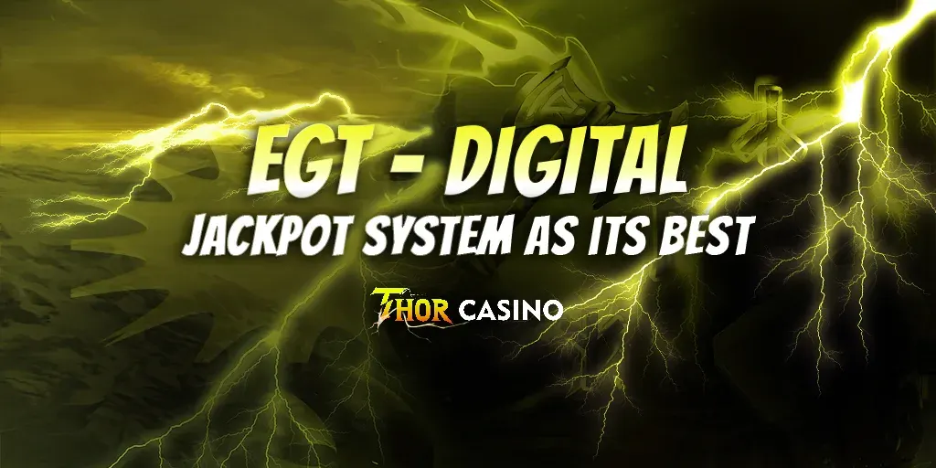 Visuel Thor Casino consacré aux jackpots du studio EGT Digital